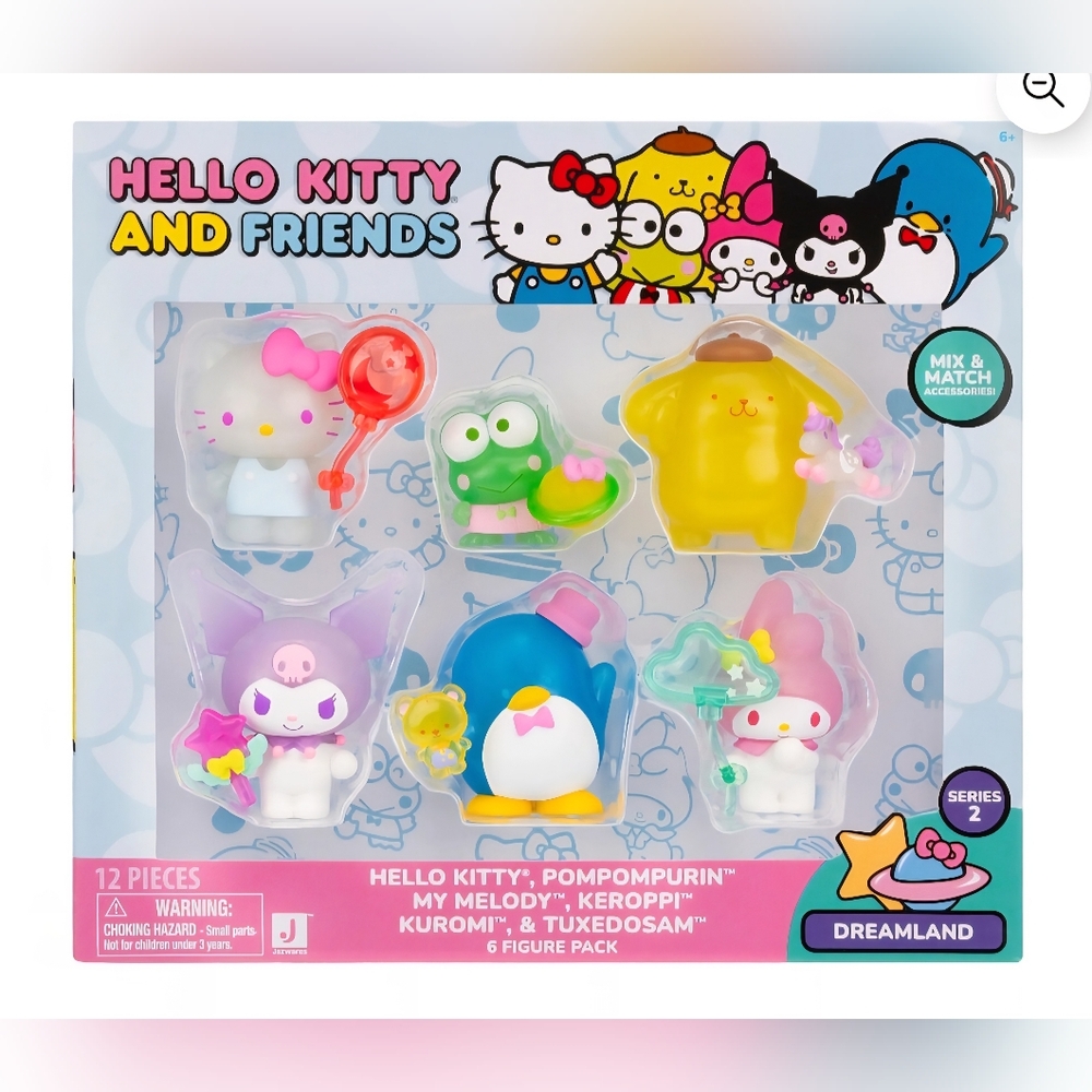 💥Hello Kitty & Friends Figure 12 Pc Set